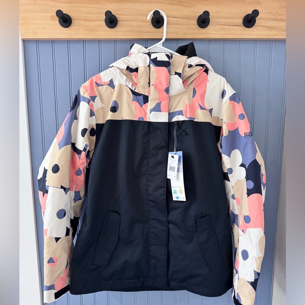 Roxy Black Jacket with DryFlight Technology